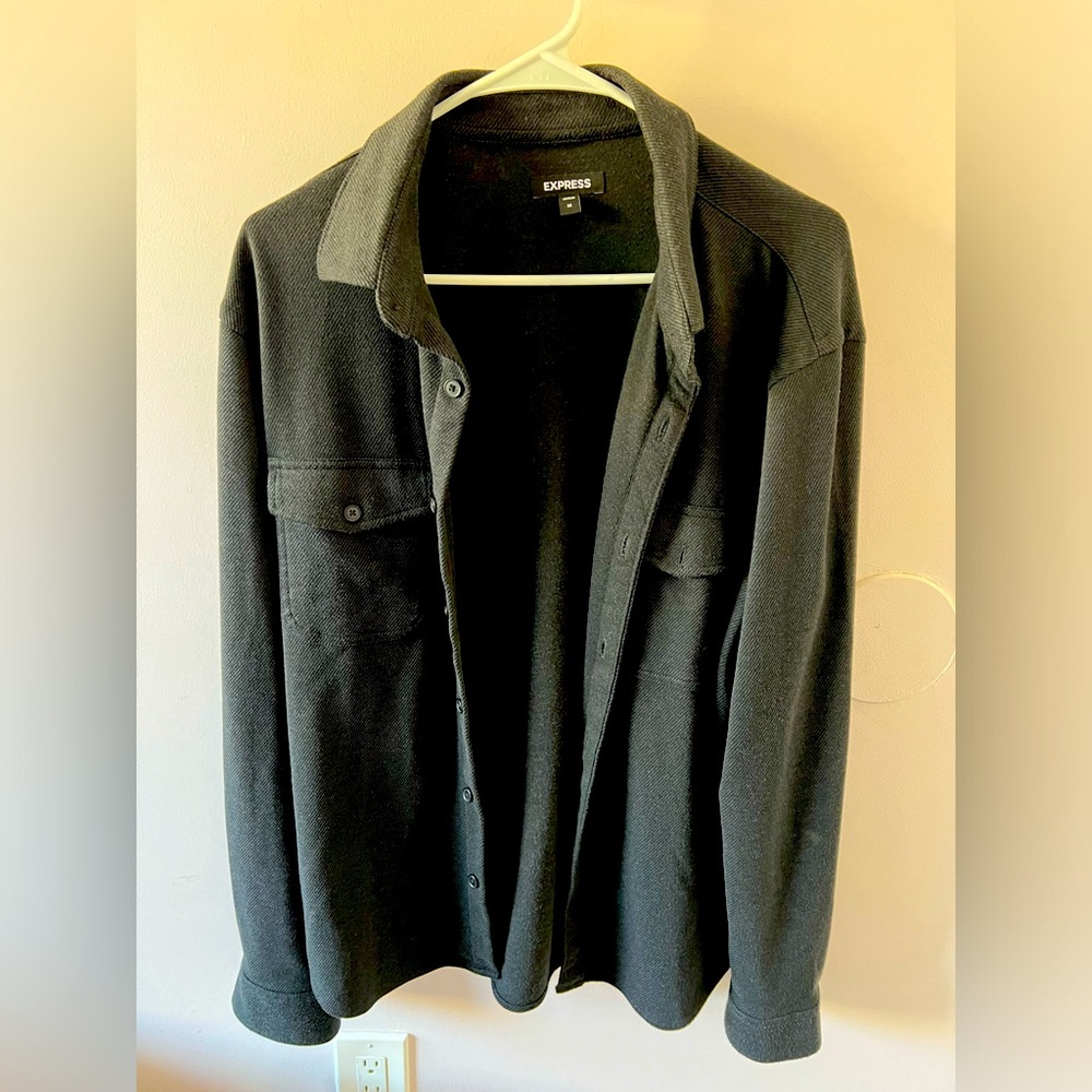 Express Shirt Jacket - Black